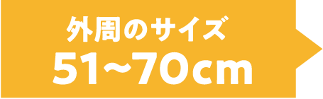 外周のサイズ11から30cm